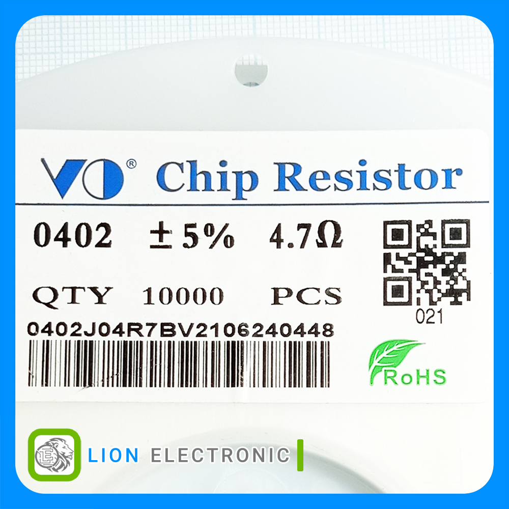 RES0402 4.7R 5%