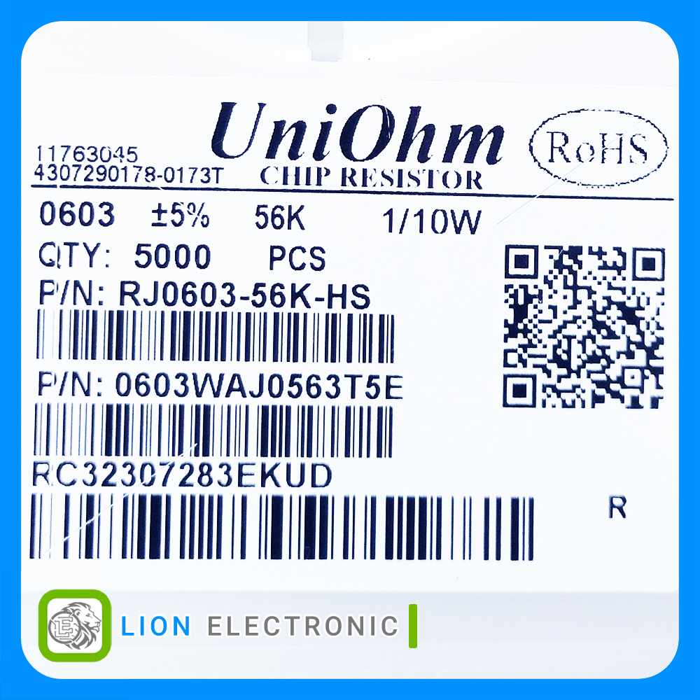 RES0603 56K 5%
