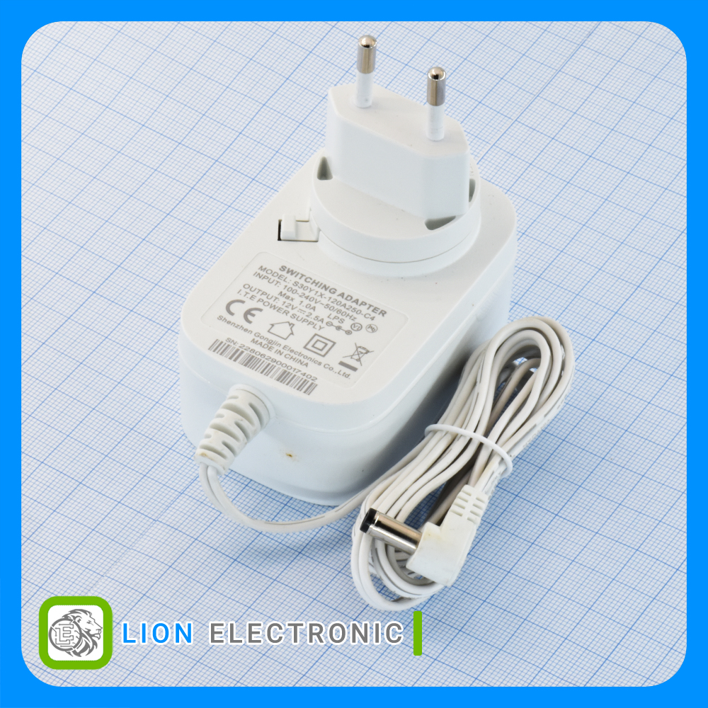 منبع تغذیه Wall-Mounted 12V 2.5A