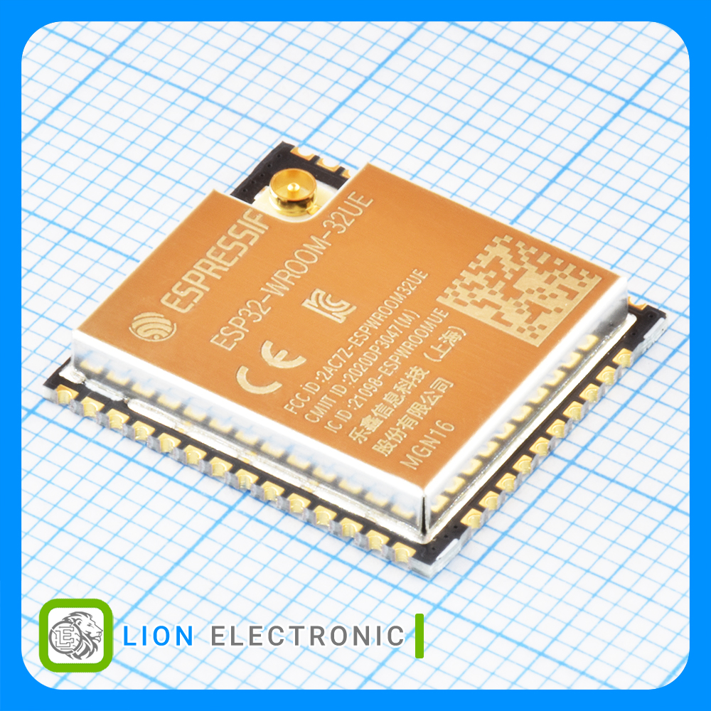 ماژول وایفای و بلوتوث ESP32-WROOM-32UE-N16
