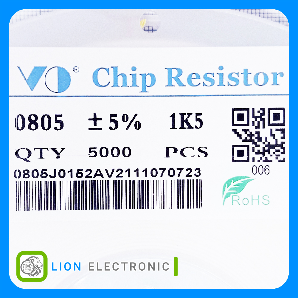 RES0805 1.5K 5%