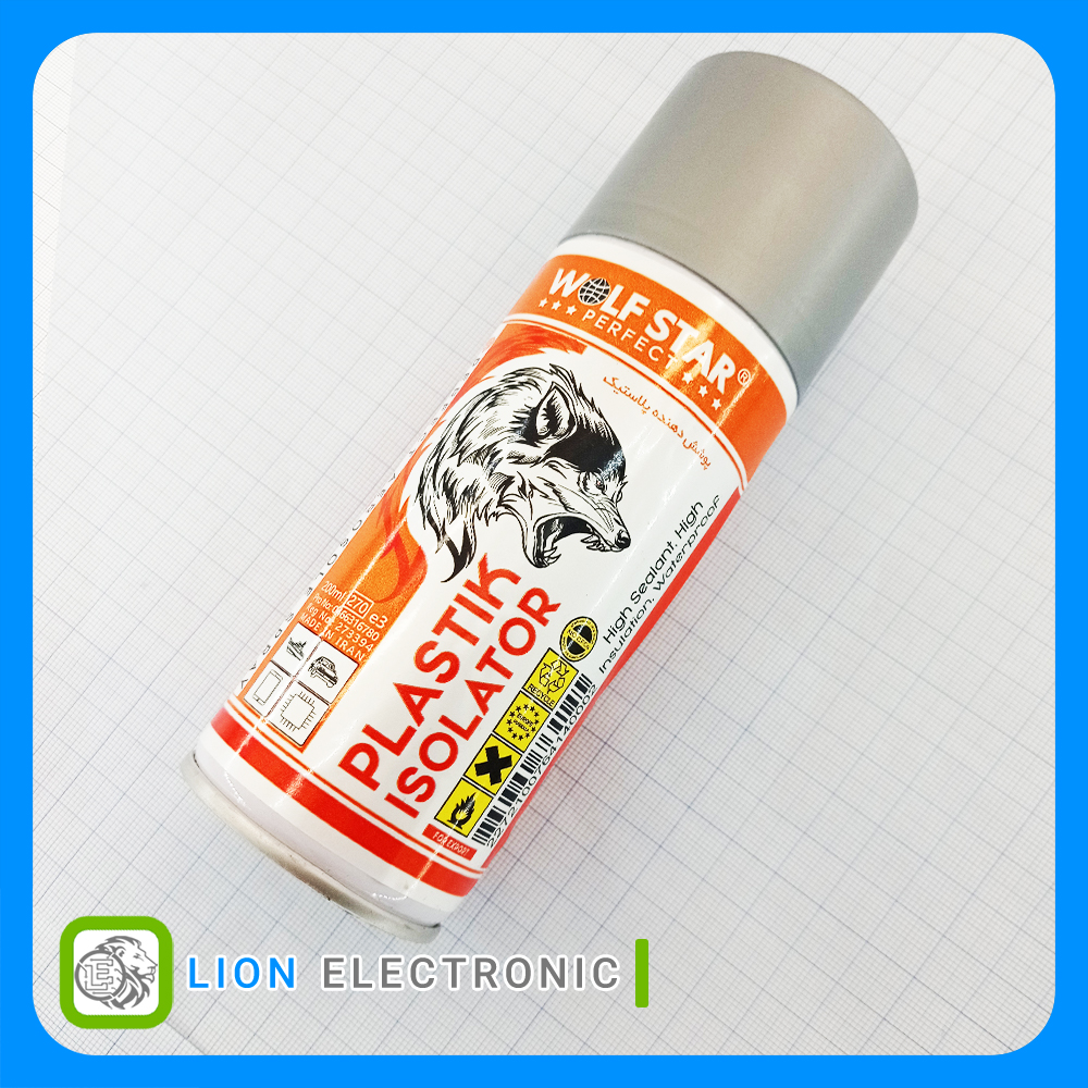 اسپری پلاستیک WOLFSTAR Plastic Spray 200mL