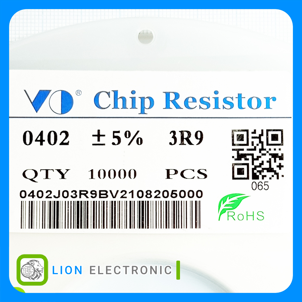 RES0402 3.9R 5%