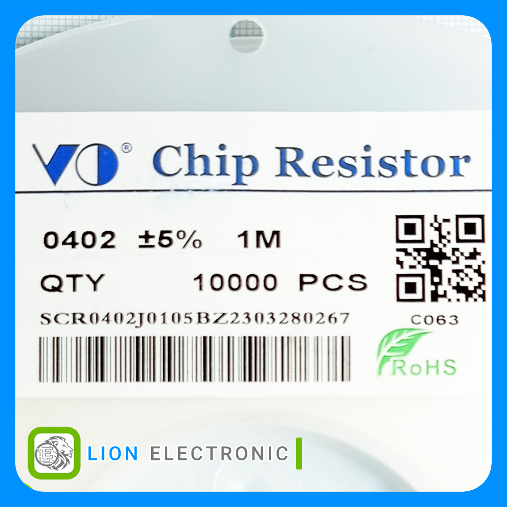 RES0402 1M 5%