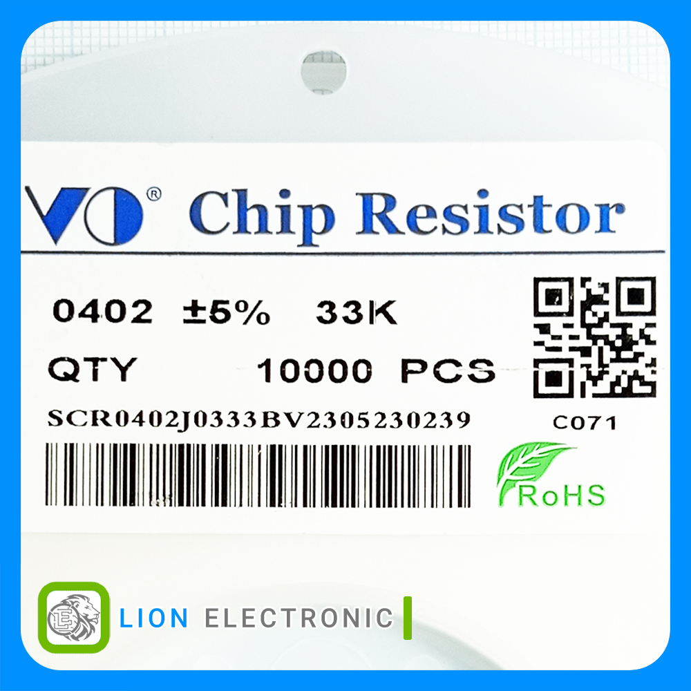 RES0402 33K 5%
