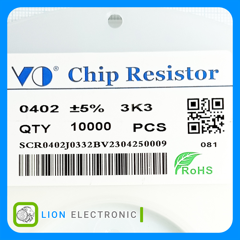 RES0402 3.3K 5%