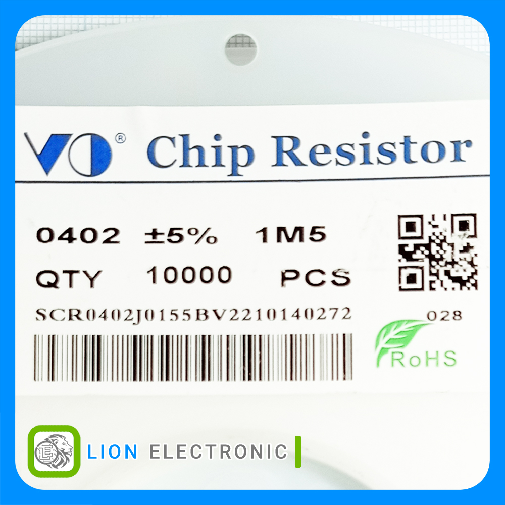 RES0402 1.5M 5%