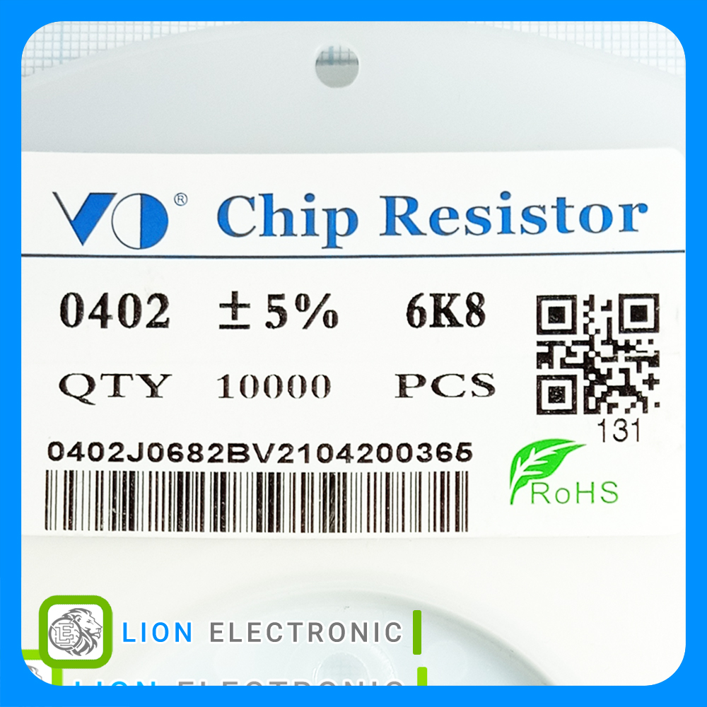 RES0402 6.8K 5%