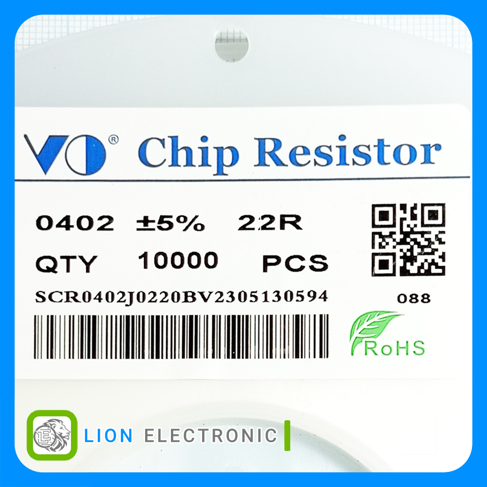 RES0402 22R 5%