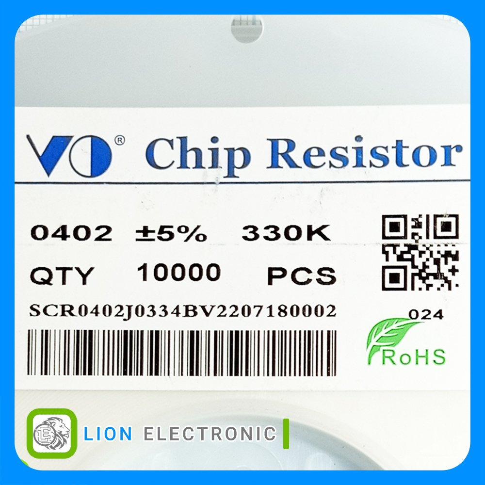 RES0402 330K 5%