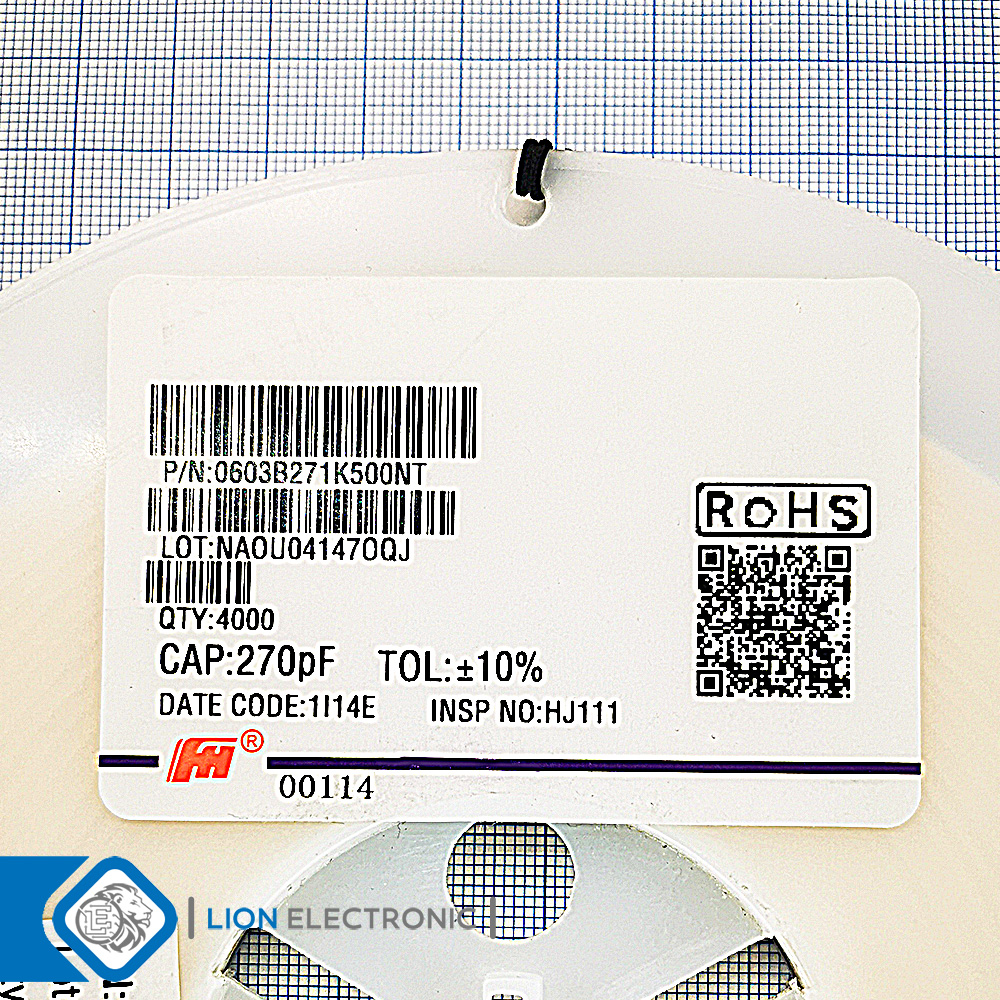 CAP0603 270pF 50V 10%