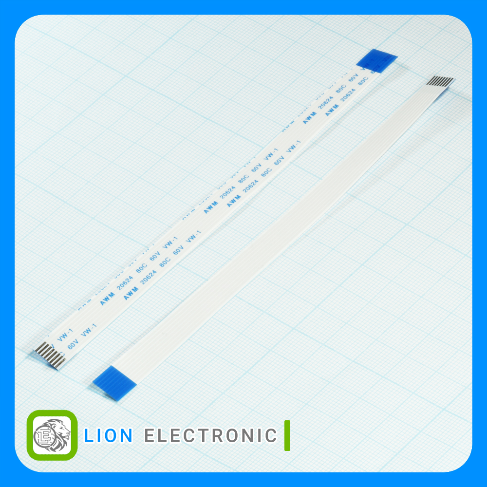 کابل فلت (Opposite Side)FFC-1.0-8P-150mm
