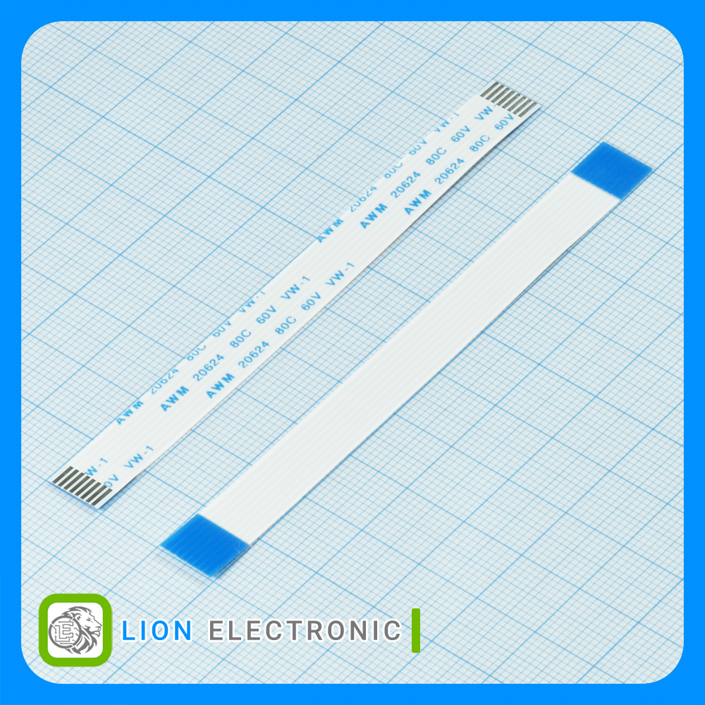کابل فلت (Same Side)FFC-1.0-8P-100mm