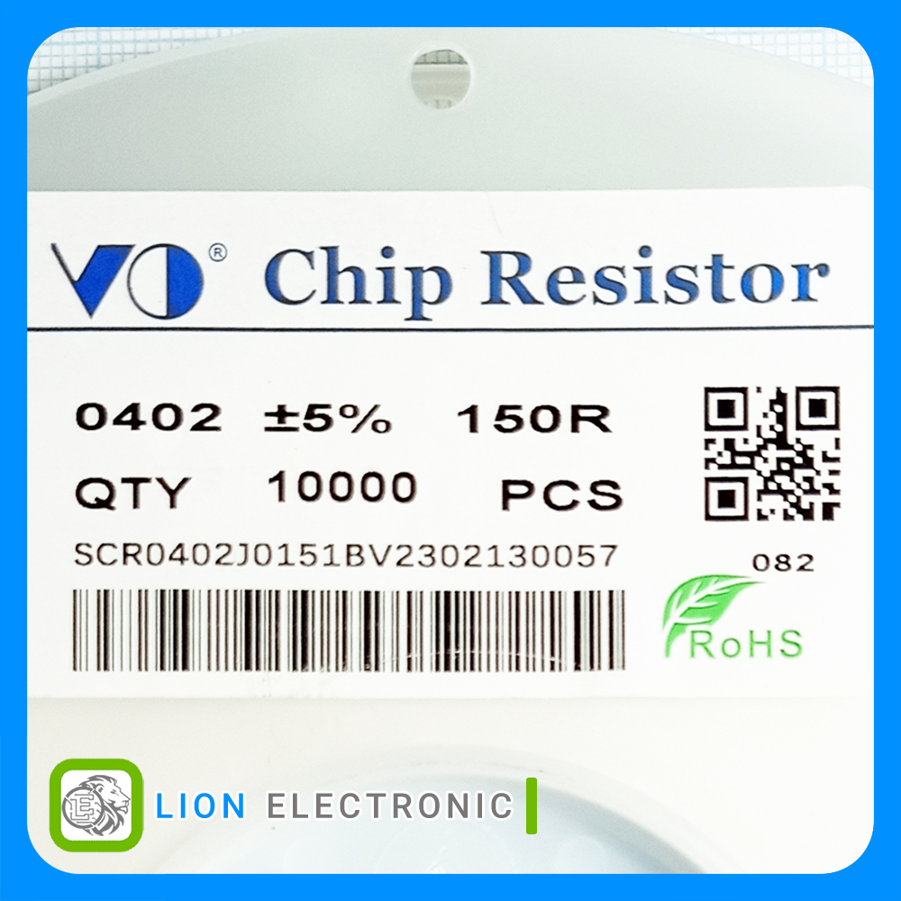 RES0402 150R 5%