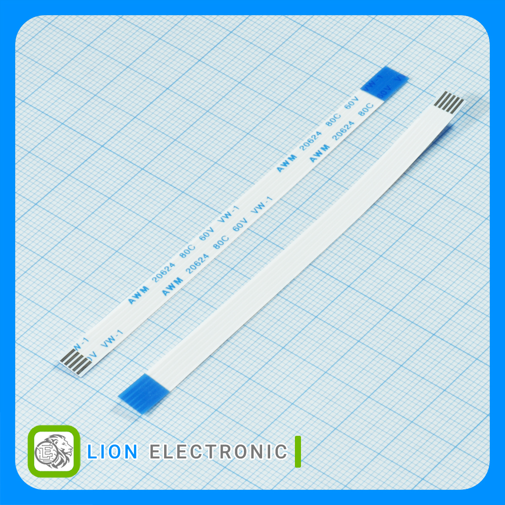 کابل فلت (Opposite Side)FFC-1.0-5P-100mm