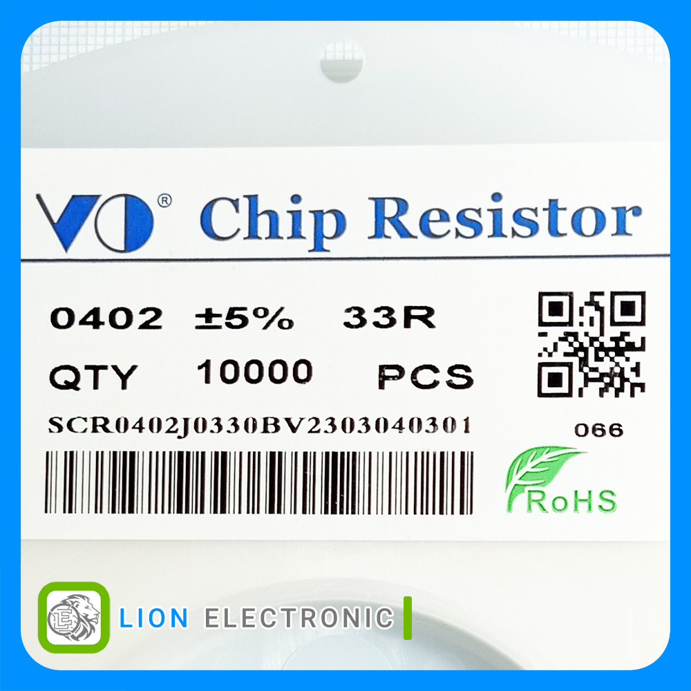 RES0402 33R 5%