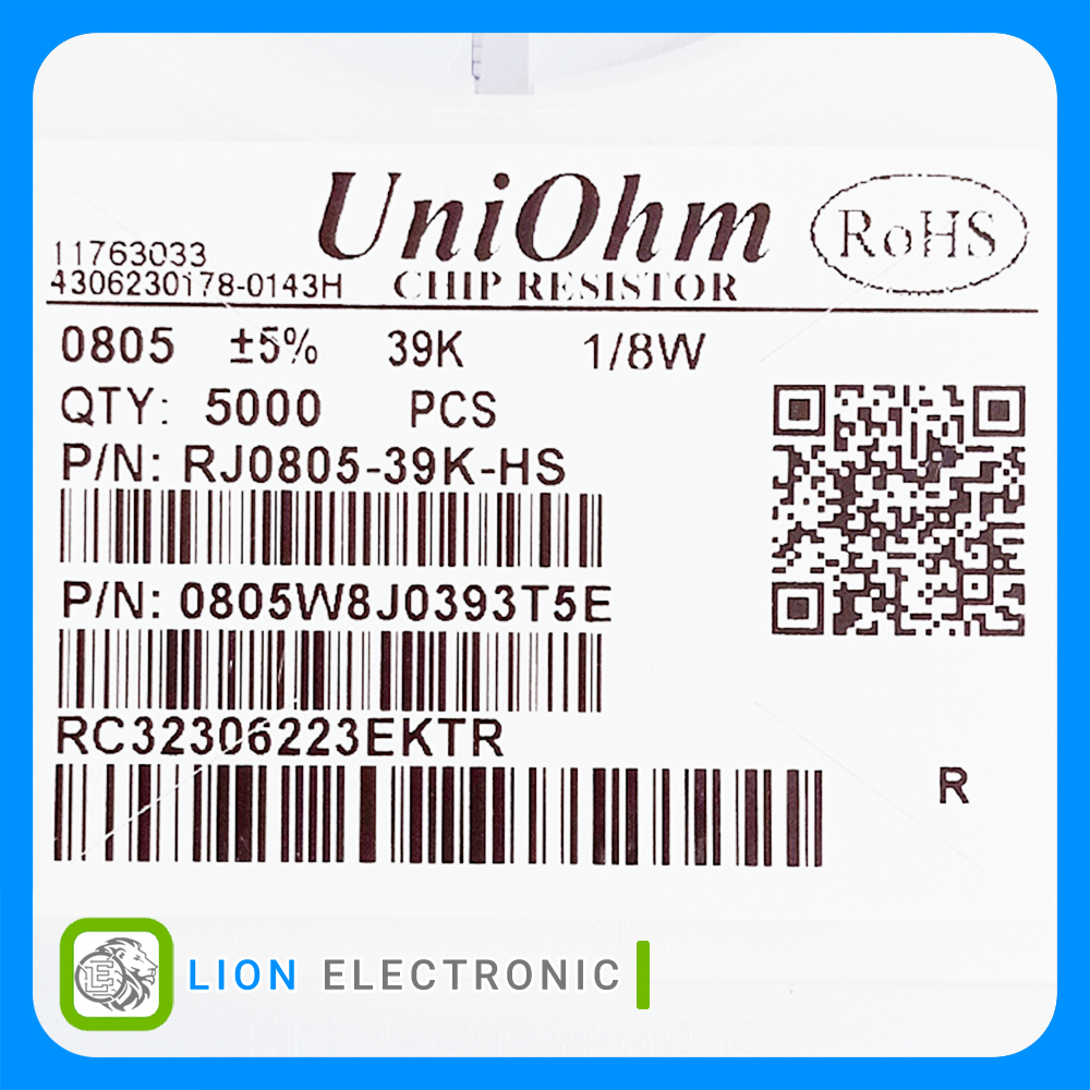 RES0805 39K 5%