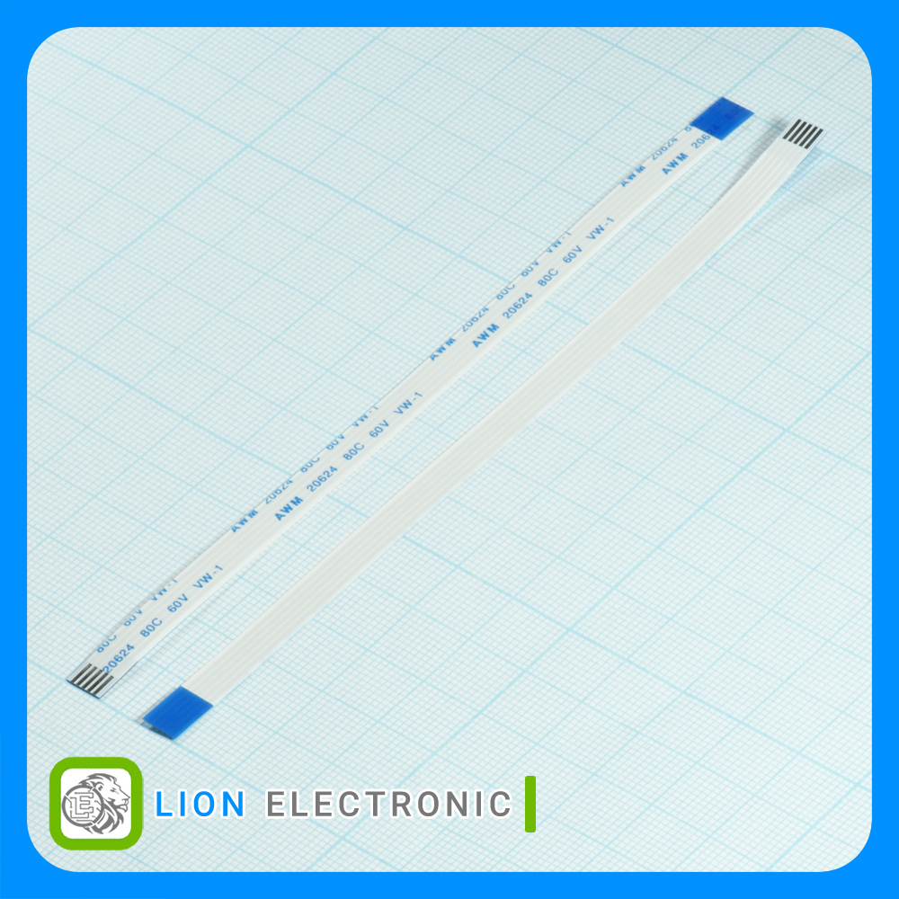 کابل فلت (Opposite Side)FFC-1.0-5P-150mm