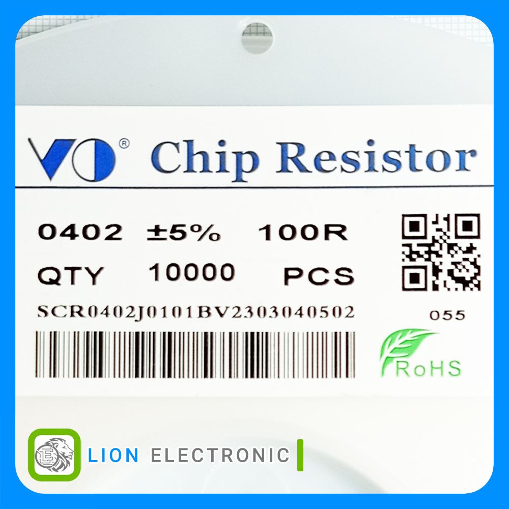 RES0402 100R 5%