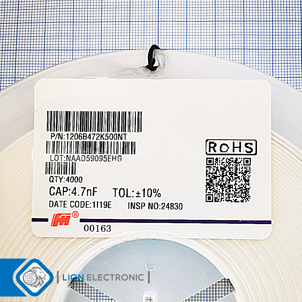 CAP1206 4.7nF 50V 10%