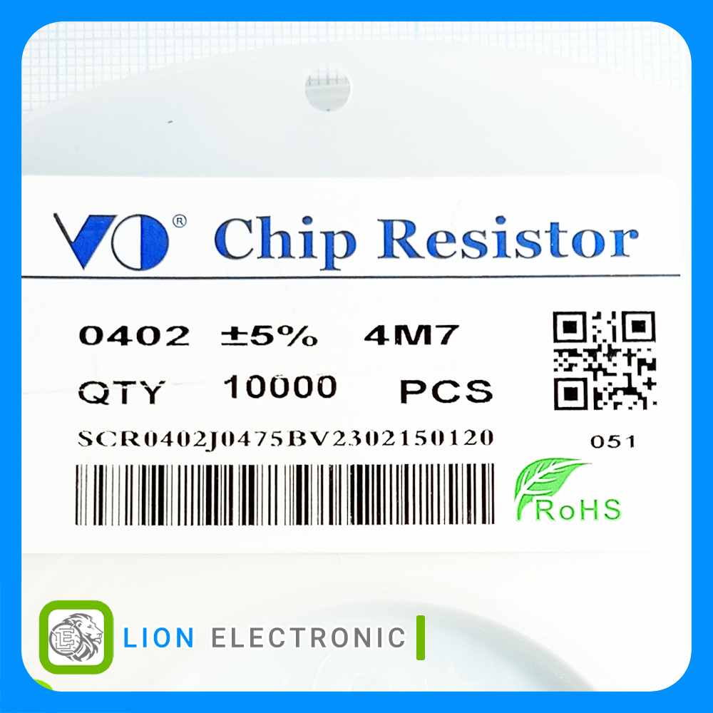 RES0402 4.7M 5%