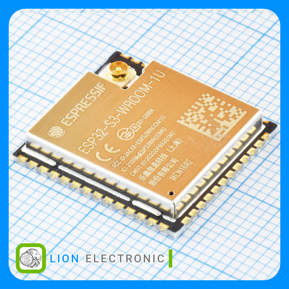 ماژول وای فای و بلوتوث ESP32-S3-WROOM-1U-N16R2