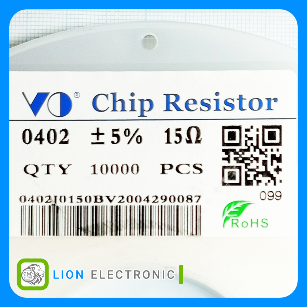 RES0402 15R 5%