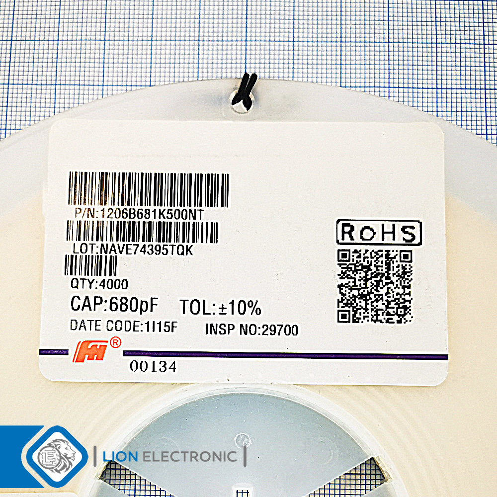 CAP1206 680pF 50V 10%