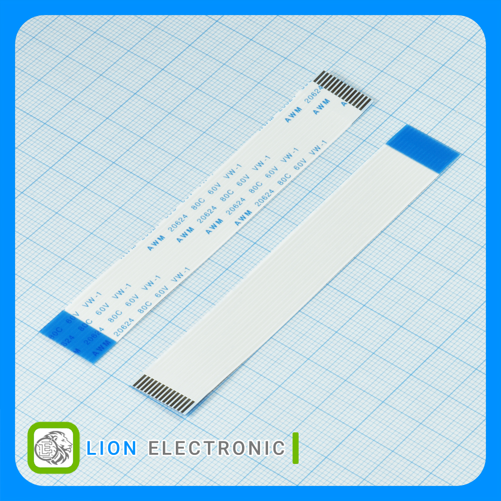 کابل فلت (Opposite Side)FFC-1.0-14P-100mm