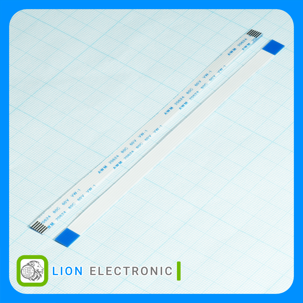 کابل فلت (Same Side)FFC-1.0-6P-150mm