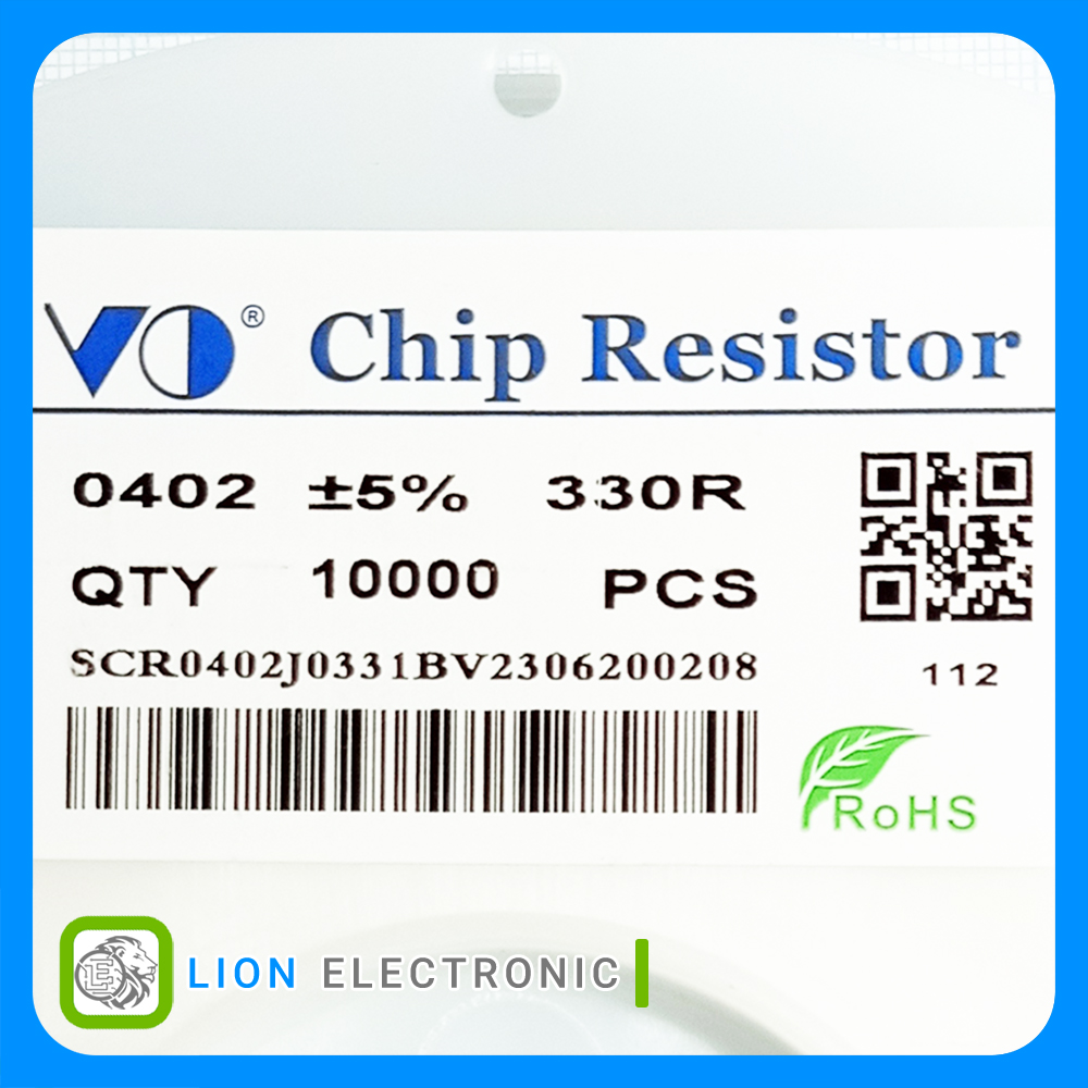 RES0402 330R 5%