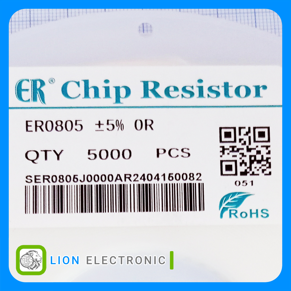 RES0805 0R 5%