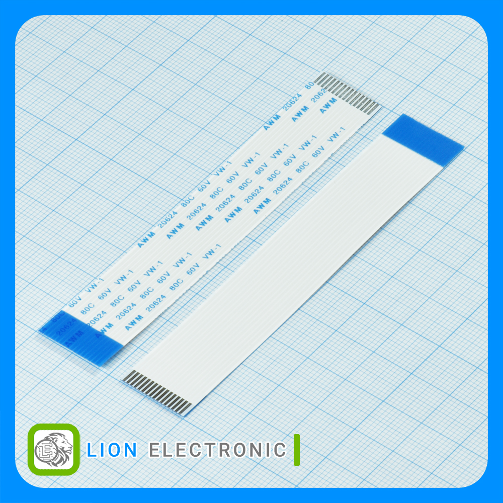 کابل فلت (Opposite Side)FFC-1.0-16P-100mm