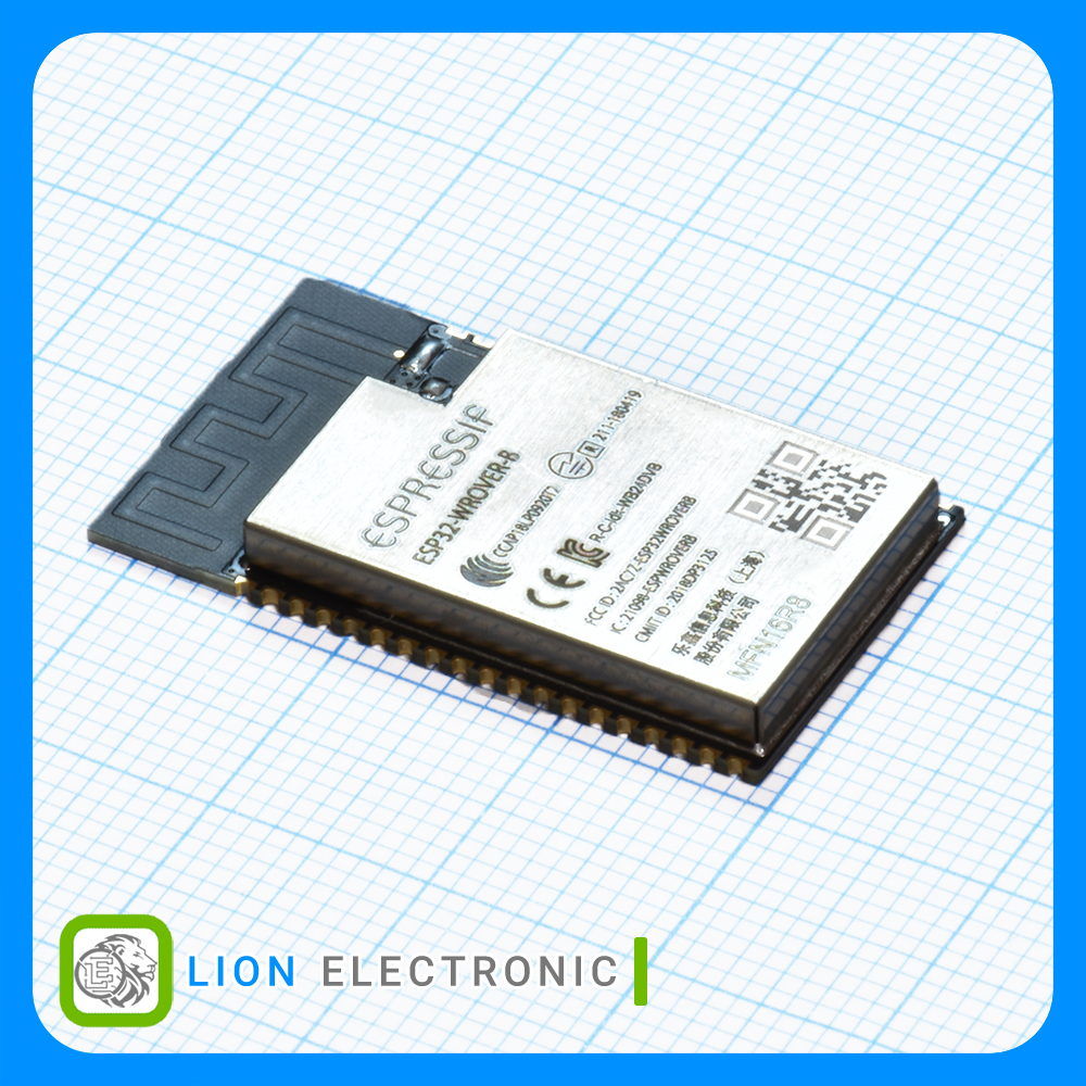 ماژول وای فای و بلوتوث ESP32-WROVER-B-N16R8