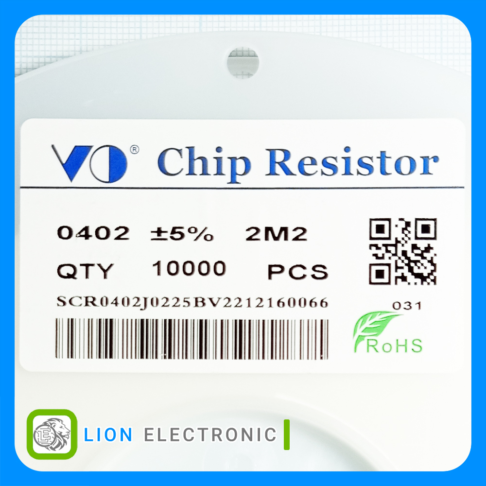 RES0402 2.2M 5%