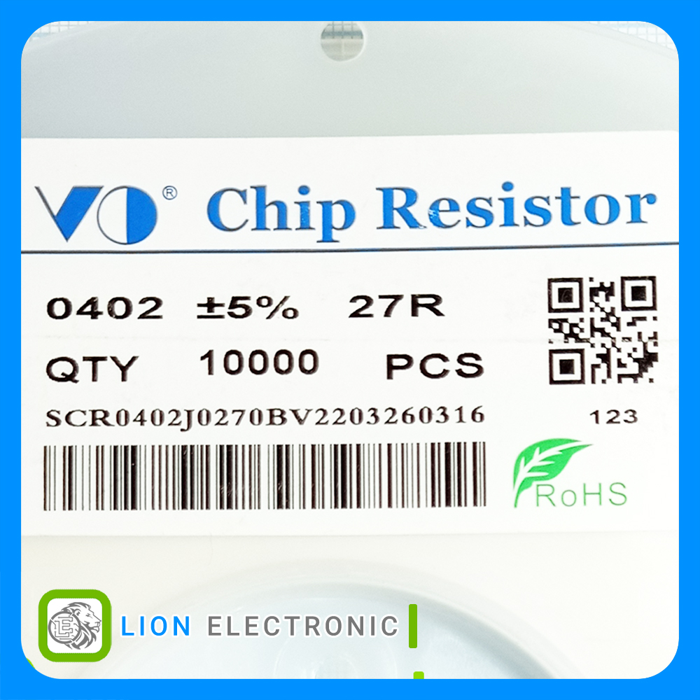 RES0402 27R 5%