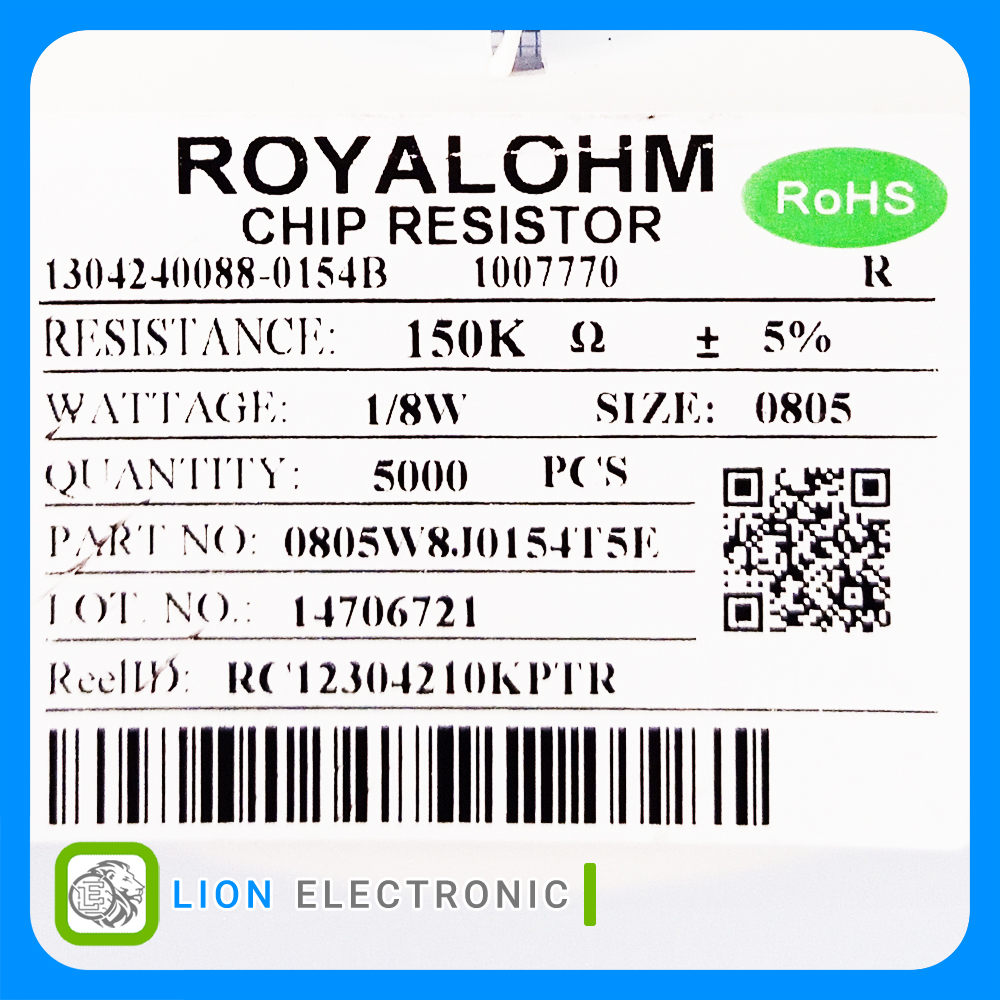 RES0805 150K 5%
