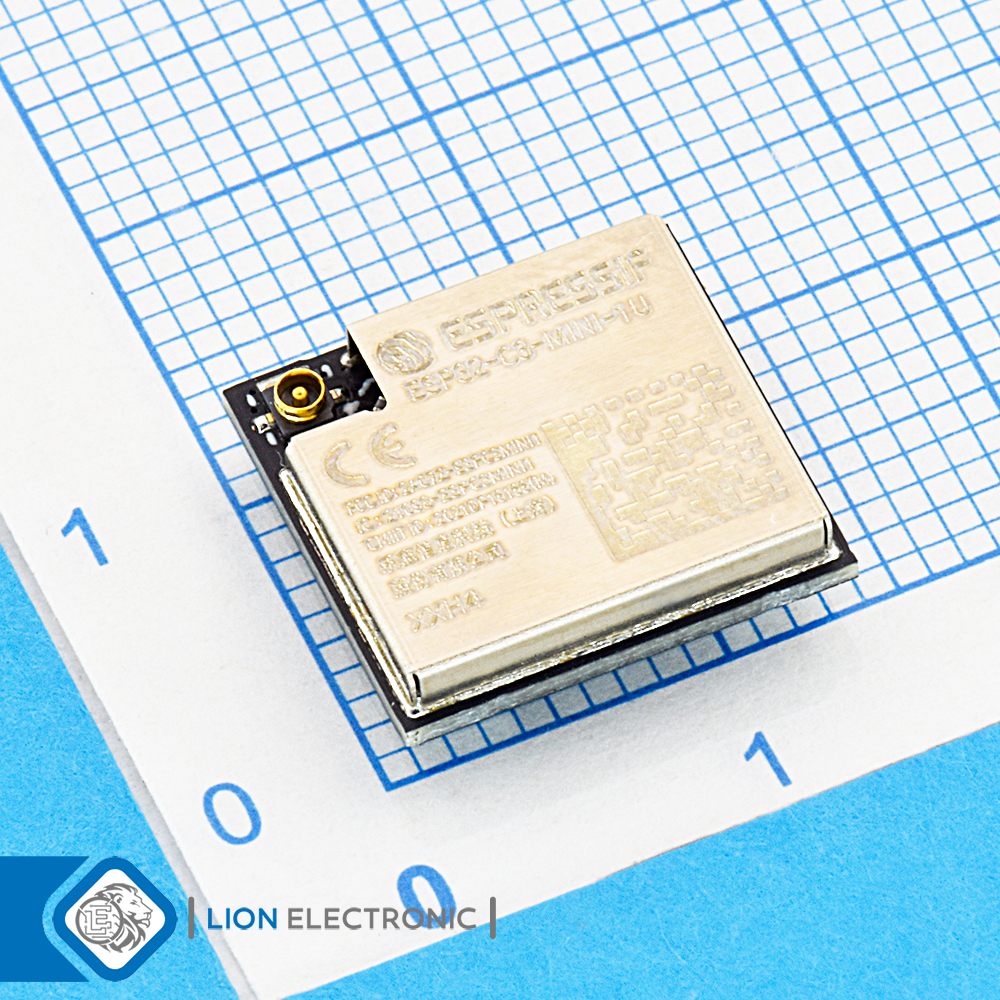 ماژول وای فای و بلوتوث ESP32-C3-MINI-1U-H4