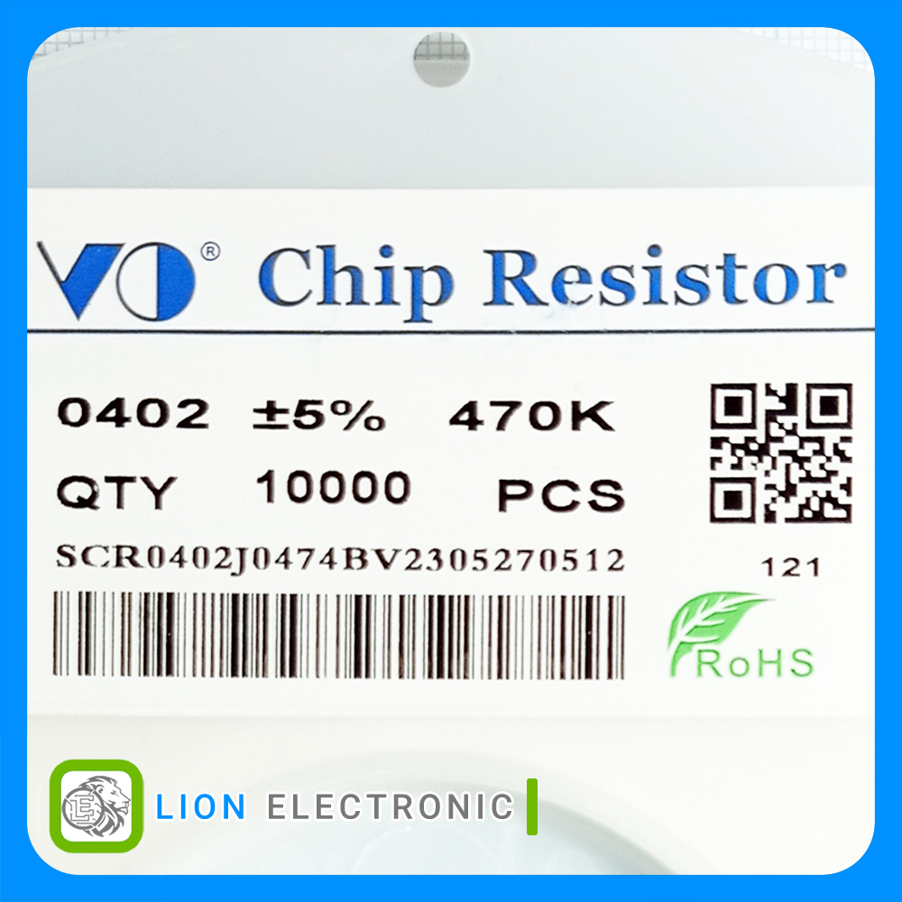 RES0402 470K 5%