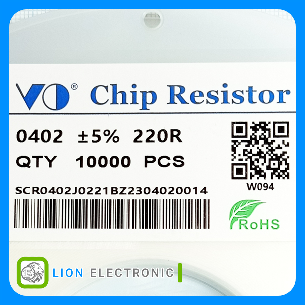 RES0402 220R 5%