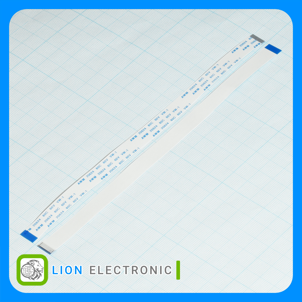 کابل فلت (Opposite Side)FFC-0.5-18P-200mm