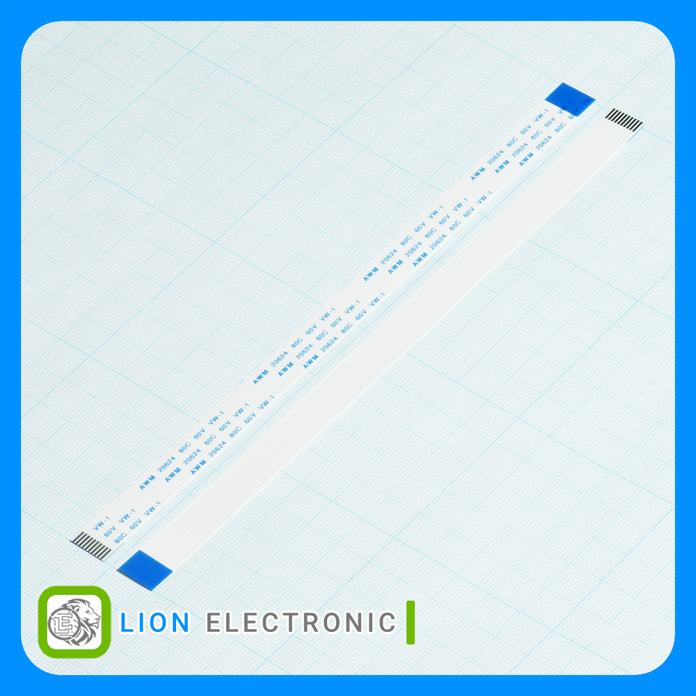 کابل فلت (Opposite Side)FFC-1.0-10P-200mm