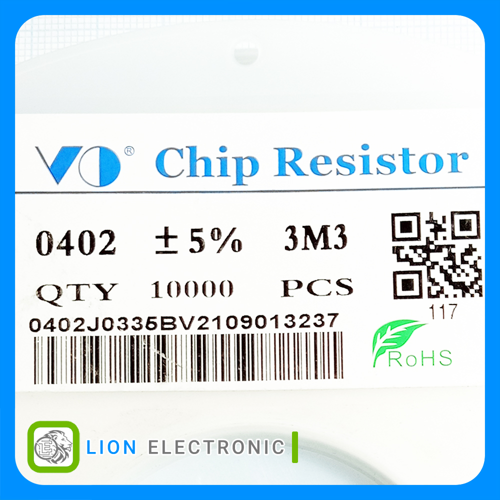 RES0402 3.3M 5%