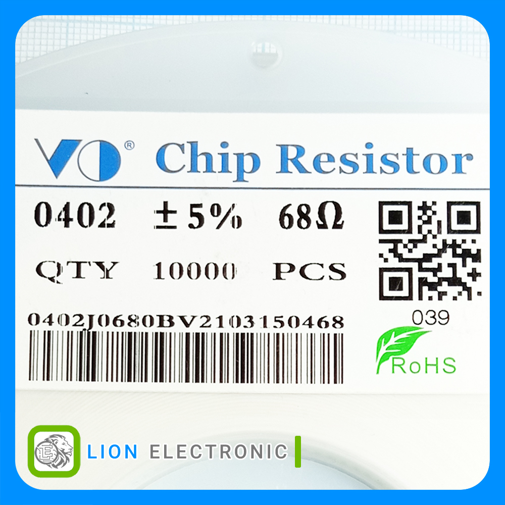 RES0402 68R 5%