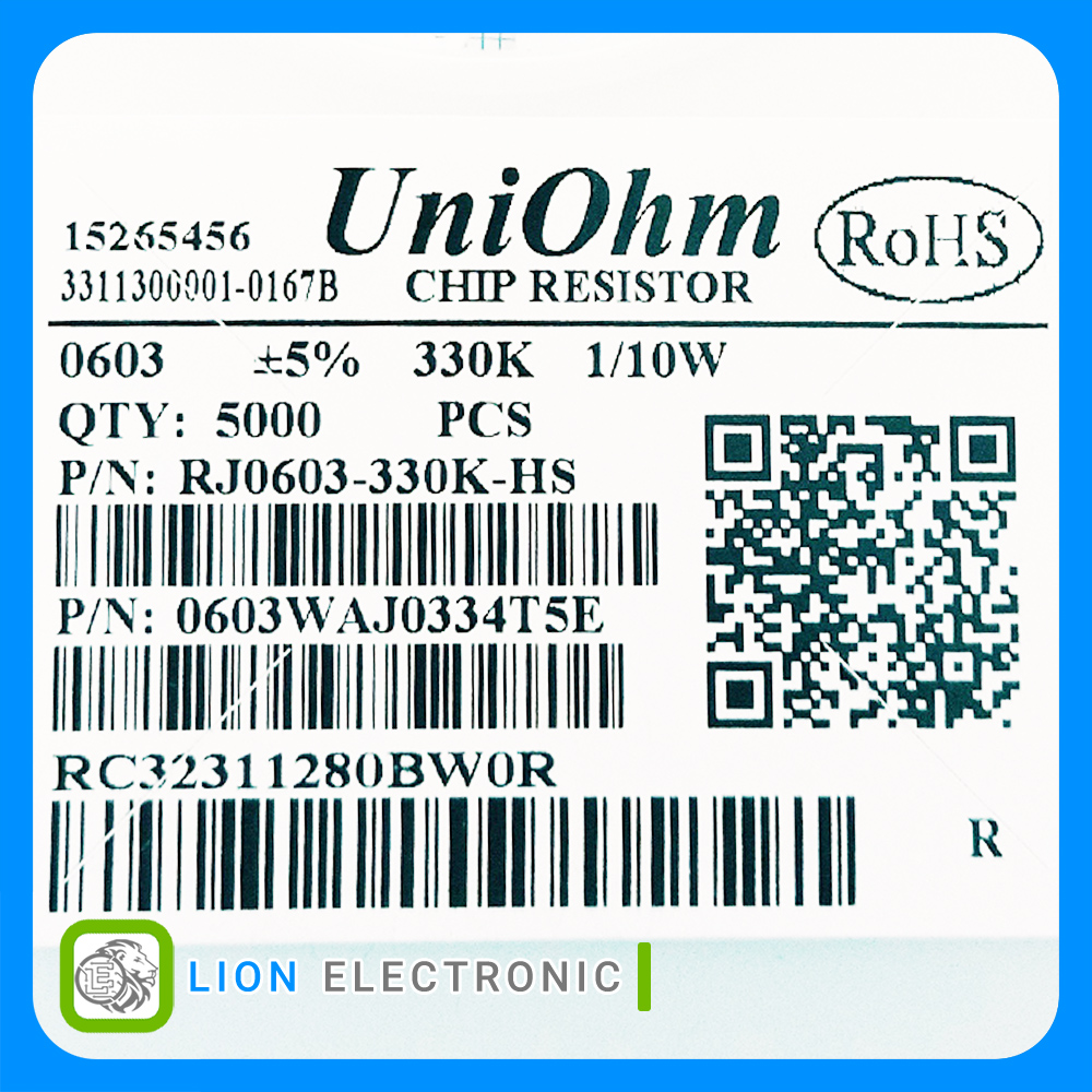 RES0603 330K 5%