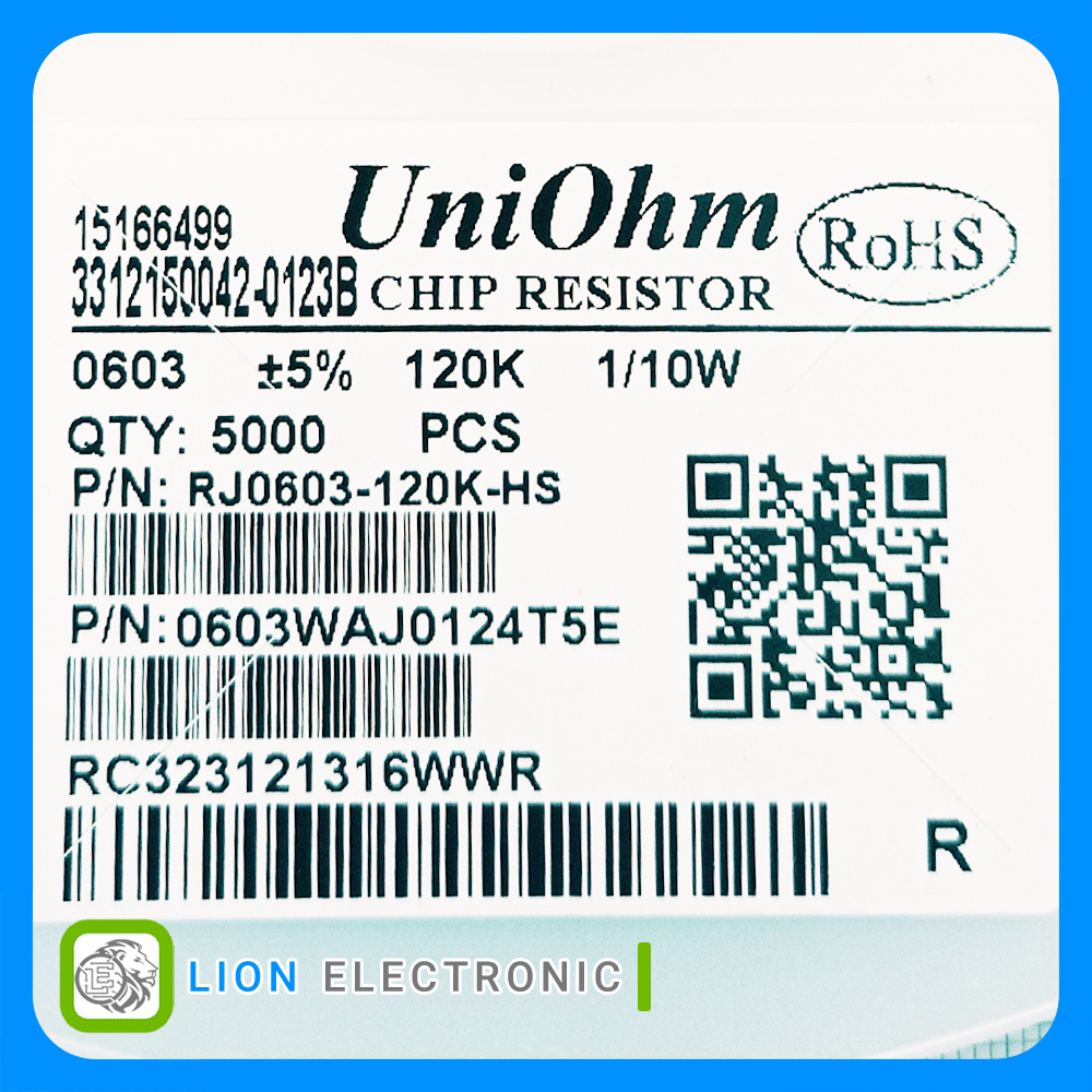 RES0603 120K 5%