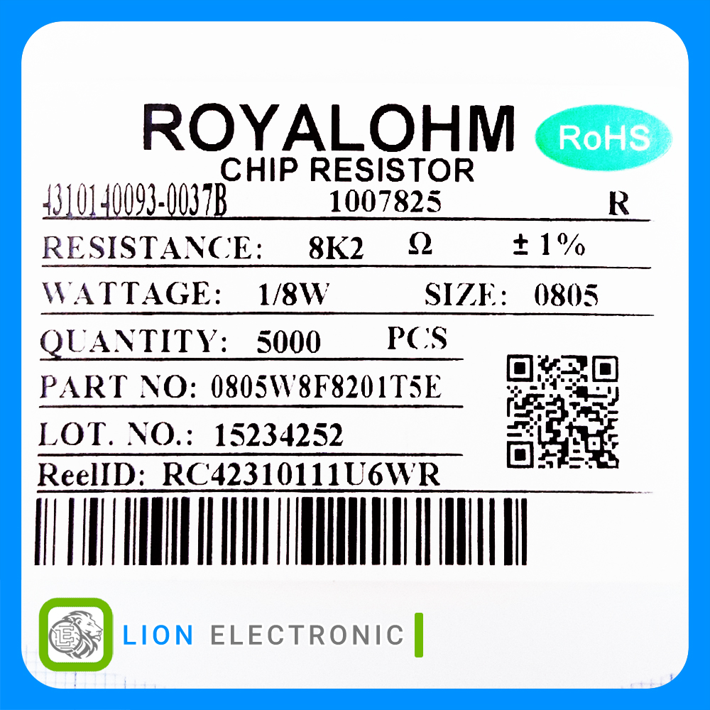 RES0805 8.2K 1%