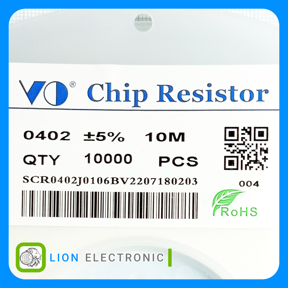 RES0402 10M 5%