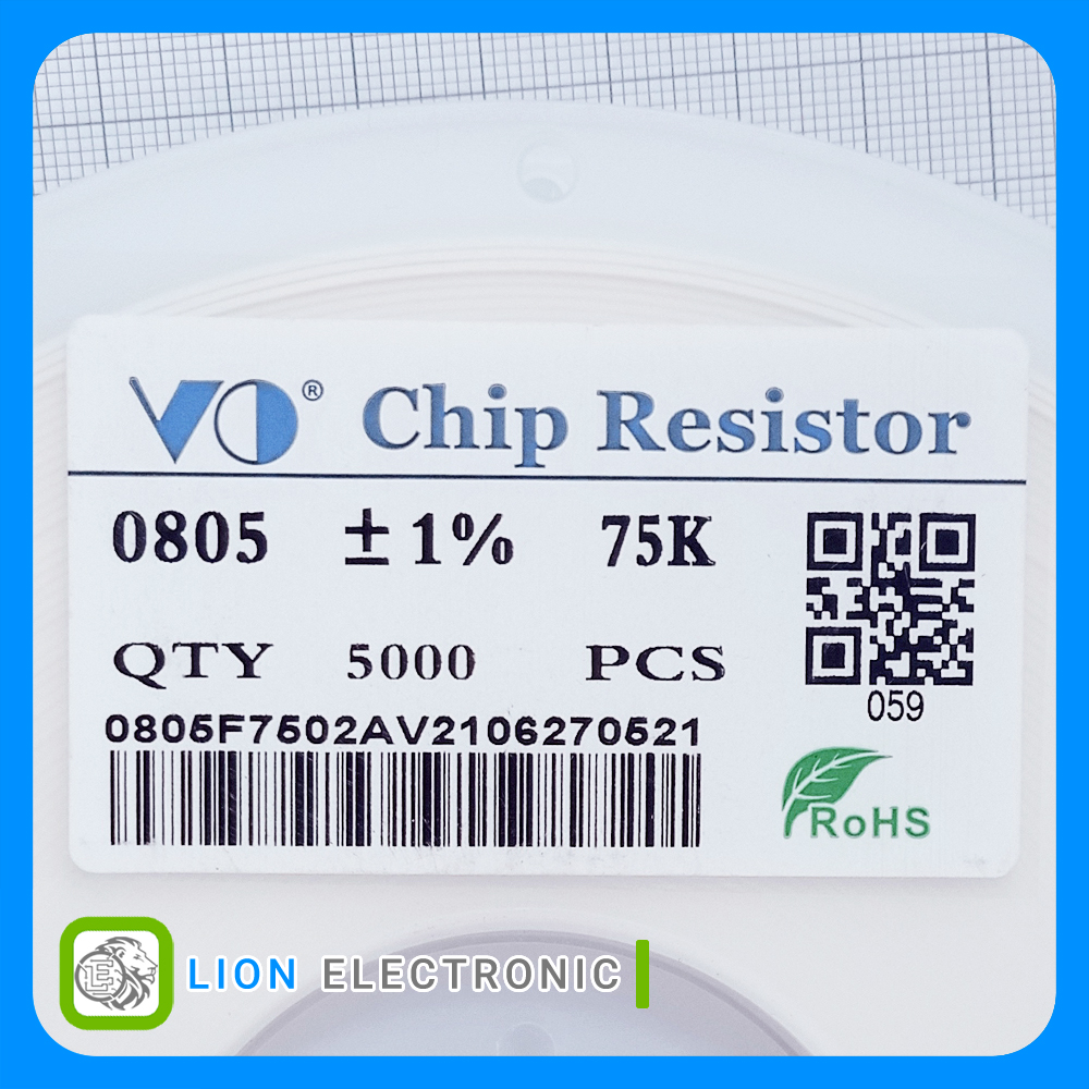 RES0805 75K 1%