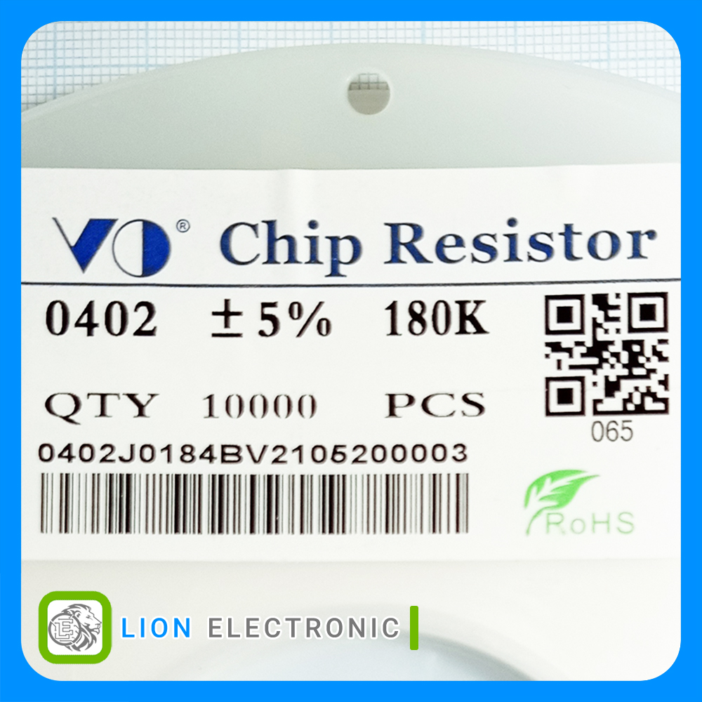 RES0402 180K 5%